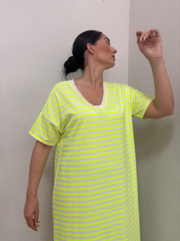 Vestido Fluor Amarillo - Imagen 2