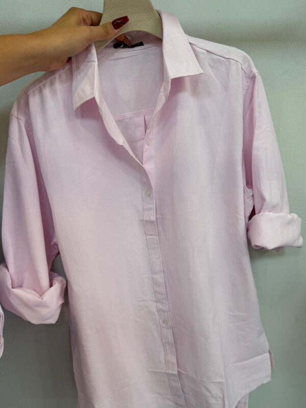 Camisa Básica Rosa