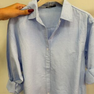 Camisa Básica Celeste