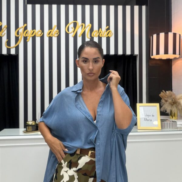 Camisa Vaquera Oversize
